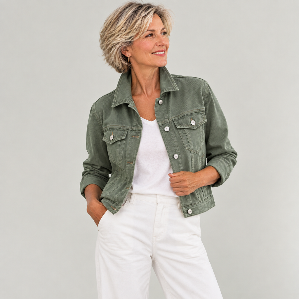 Veste en "JEAN LÉA"