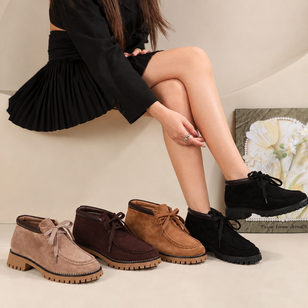 Derbies "ALBA" – Semelle Crantée