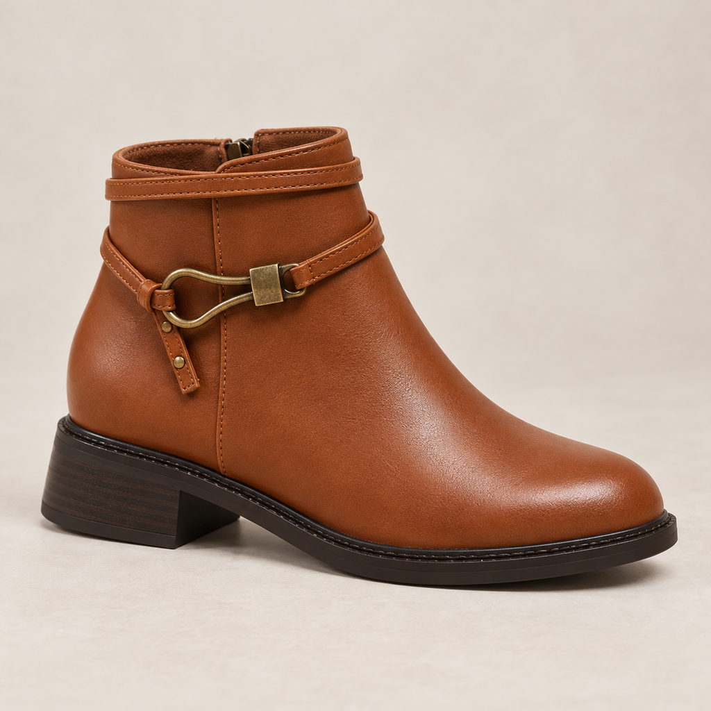 Bottines Maëlys – Détail mors doré