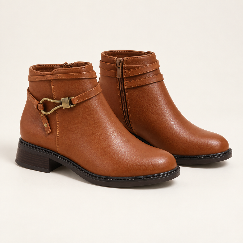 Bottines Maëlys – Détail mors doré