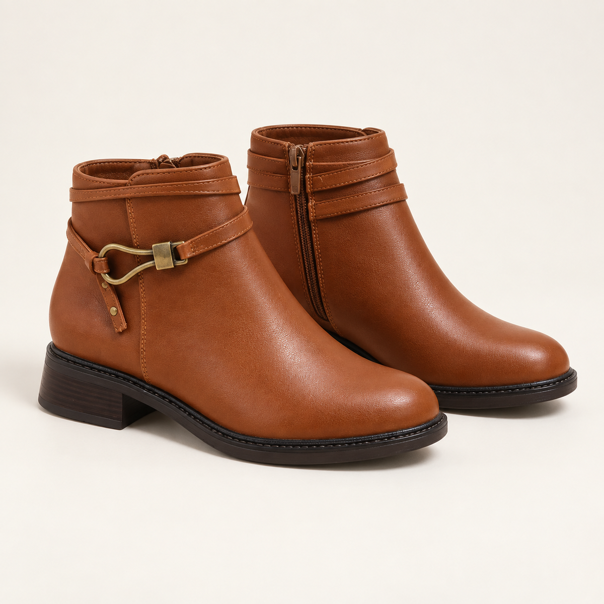 Bottines Maëlys – Détail mors doré