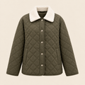 Veste matelassée Albane – Col sherpa
