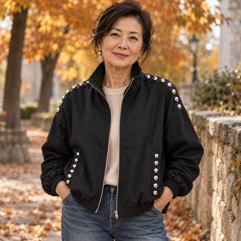 Veste "CLEMENCE" – Détails Bijoux