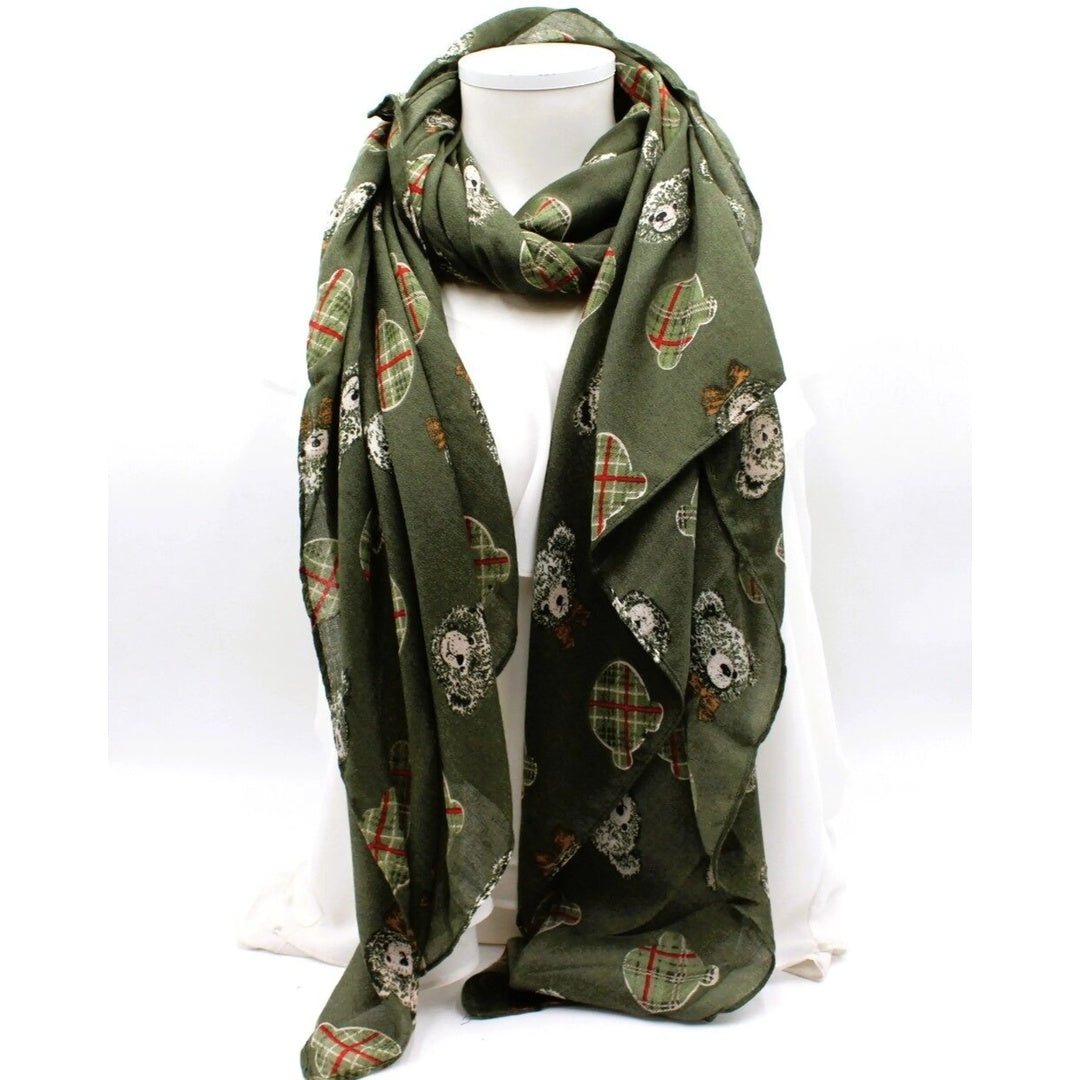 Écharpe Juliette – Motif Nounours