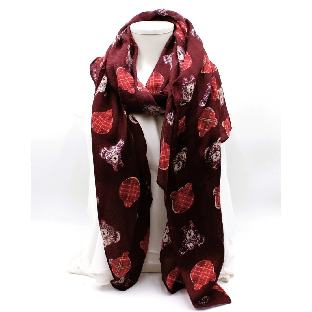 Écharpe Juliette – Motif Nounours